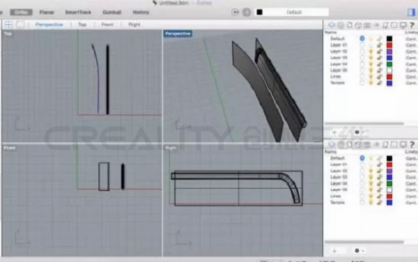3D打印機專屬定制眼鏡框 3D打印機專屬定制眼鏡框