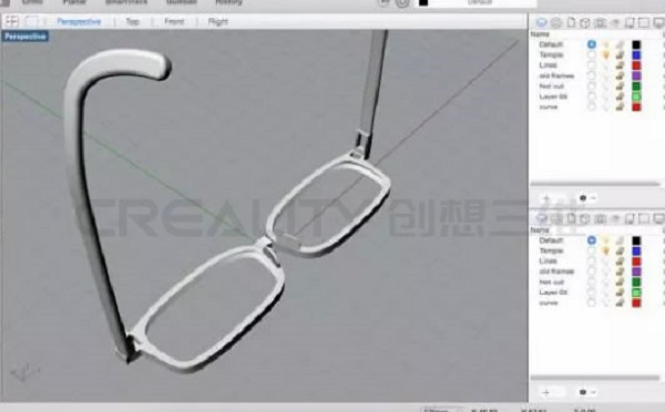 3D打印機專屬定制眼鏡框 3D打印機專屬定制眼鏡框